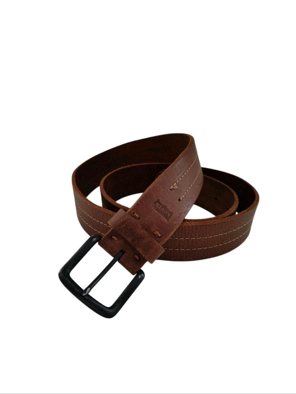 Levi's Mens Brown Leather Belt Size XL (42/44)